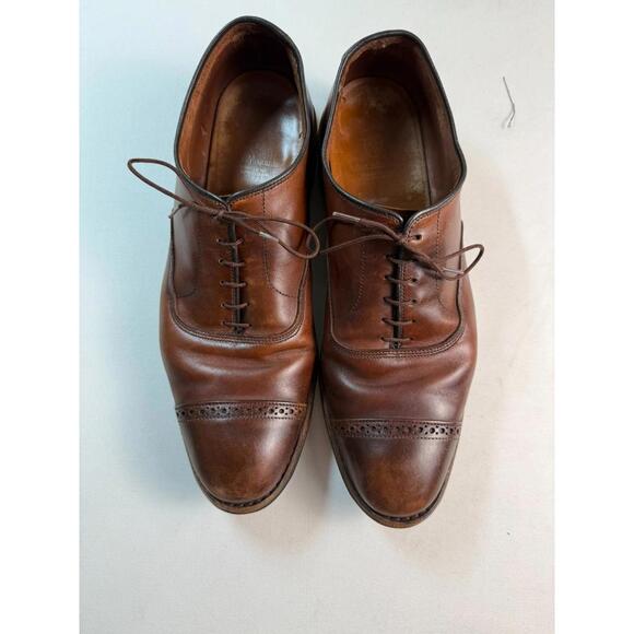 Allen Edmonds Other - Allen Edmonds Fifth  Avenue Men Size 11.5 D Brown Leather Cap Toe Oxford Shoes